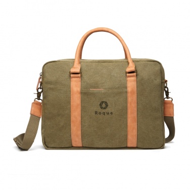 Logo trade corporate gift photo of: VINGA Bosler RCS recycled canvas computer bag