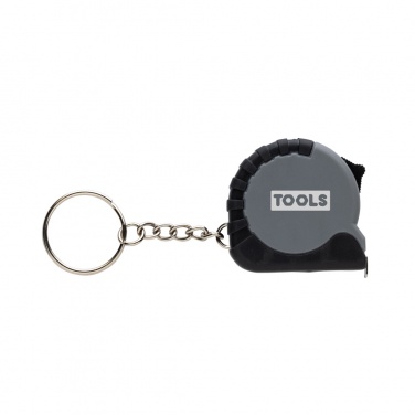 Logotrade corporate gifts photo of: MeasureMate RCS reycled ABS 1 meter tape keychain