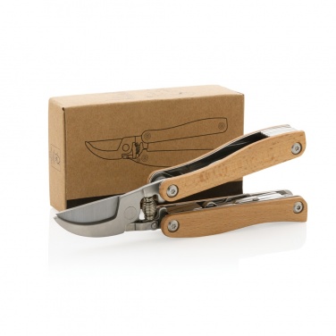 Logotrade promotional giveaway picture of: Wooden garden multi-tool