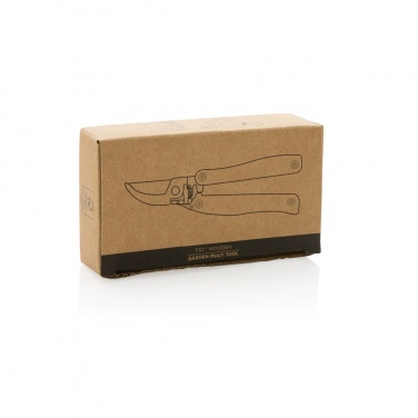 Logo trade corporate gifts image of: Wooden garden multi-tool