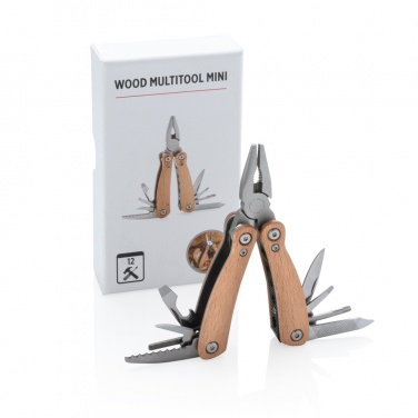 Logotrade corporate gift picture of: Wood multitool mini