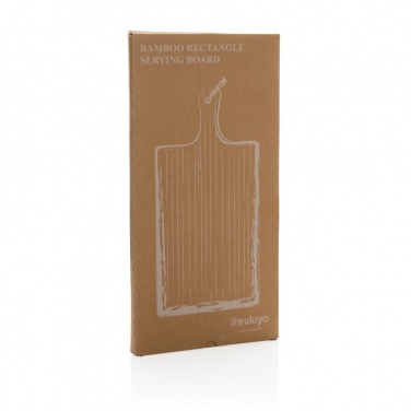 Logotrade promotional products photo of: Ukiyo bamboo rectangle serving board