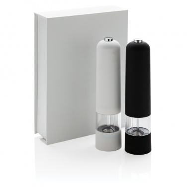 Logotrade promotional merchandise picture of: Electric pepper and salt mill set
