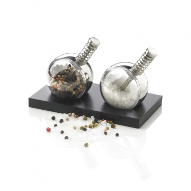 Logo trade promotional products image of: Planet pepper & salt set