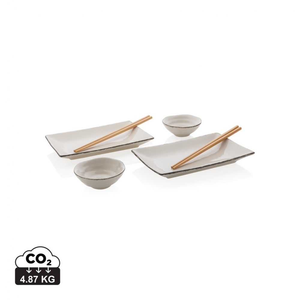 Logotrade promotional products photo of: Ukiyo sushi dinner set for two