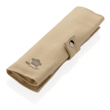 Logo trade promotional gifts picture of: Reusable bamboo travel cutlery set