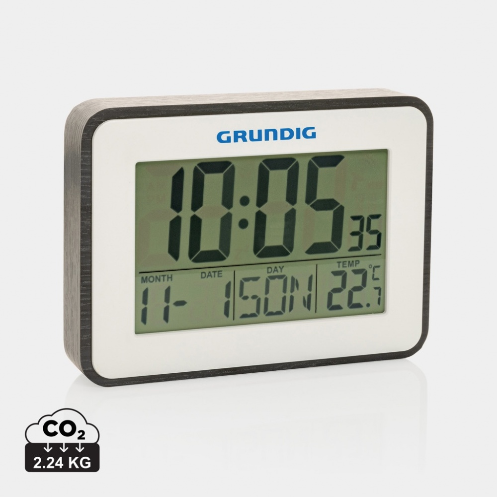 Logotrade promotional items photo of: Grundig weatherstation alarm and calendar