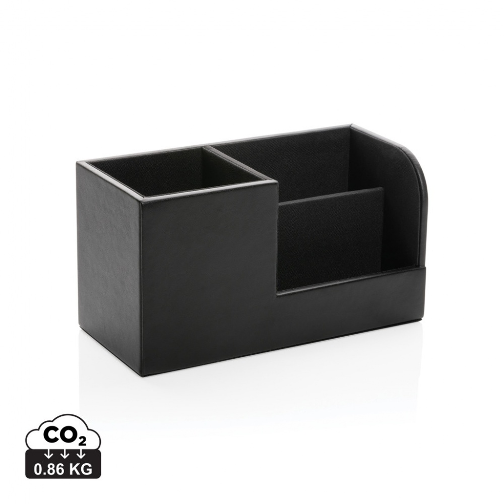 Logotrade corporate gift picture of: Swiss Peak RCS recycled PU Desk organiser