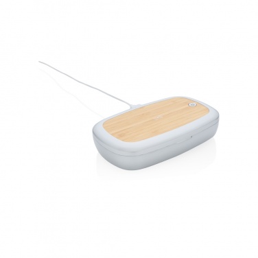 Logotrade promotional merchandise picture of: Rena UV-C steriliser box with 5W wireless charger