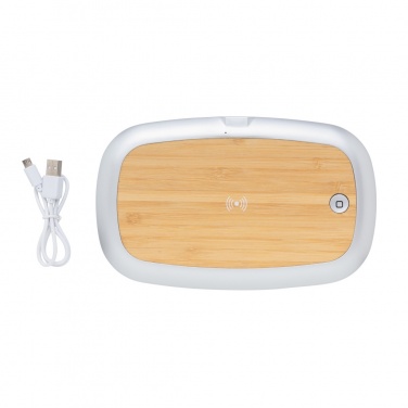 Logo trade advertising products picture of: Rena UV-C steriliser box with 5W wireless charger