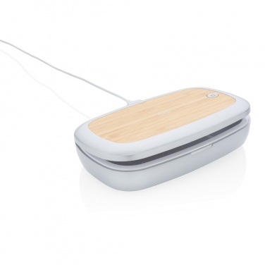 Logo trade advertising products picture of: Rena UV-C steriliser box with 5W wireless charger