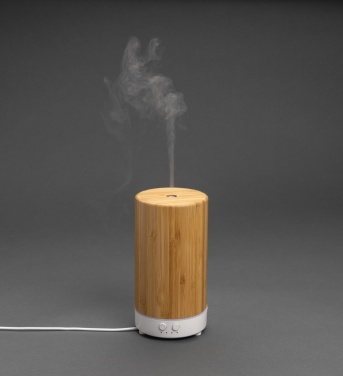 Logotrade promotional products photo of: RCS recycled plastic and bamboo aroma diffuser
