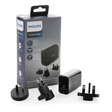 Logotrade promotional giveaways photo of: Philips ultra fast PD travel charger