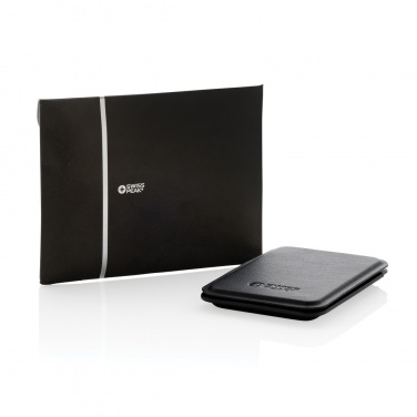 Logo trade advertising products image of: Magstand RCS recycled PU magnetic phone wallet with stand