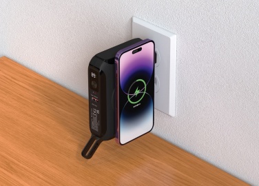 Logo trade promotional gift photo of: Urban Vitamin Oxnard 5 in 1 65W universal charger