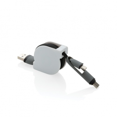 Logotrade promotional giveaway image of: 3-in-1 retractable cable