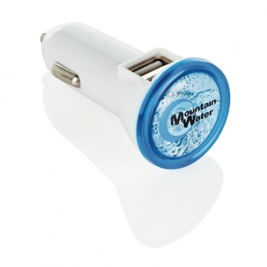 Logotrade promotional merchandise image of: Powerful dual port car charger