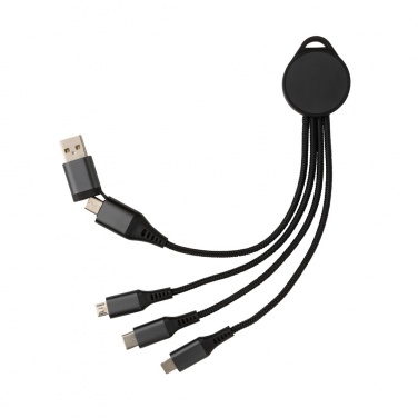 Logotrade promotional merchandise picture of: Terra RCS recycled aluminium 6-in-1 charging cable