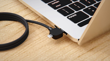 Logotrade promotional item image of: Urban Vitamin Stockton 65W RCS RTPE/RPET magnetic cable