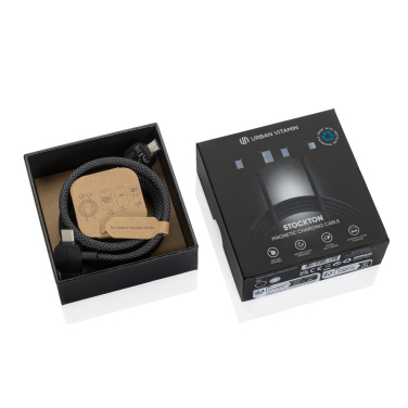 Logotrade business gift image of: Urban Vitamin Stockton 65W RCS RTPE/RPET magnetic cable