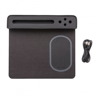 Logo trade promotional product photo of: Air mousepad with 5W wireless charging and USB