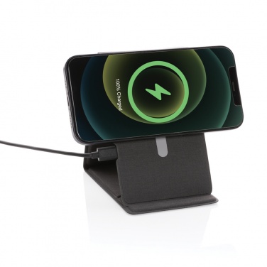 Logotrade promotional giveaway image of: Artic Magnetic 10W wireless charging phone stand