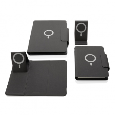 Logotrade promotional item picture of: Artic Magnetic 10W wireless charging phone stand