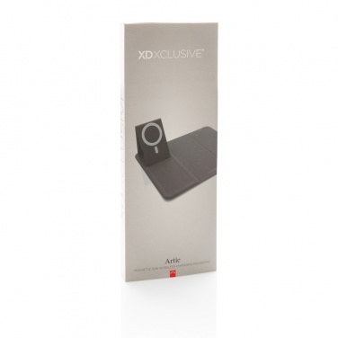 Logotrade promotional product picture of: Artic Magnetic 10W wireless charging phonestand