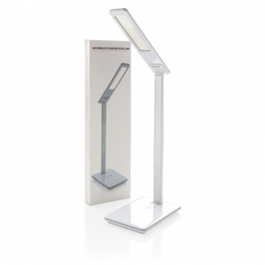 Logotrade advertising products photo of: 5W Wireless Charging Desk Lamp