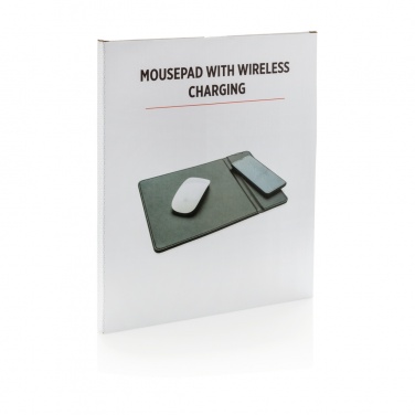 Logotrade promotional product image of: Mousepad with 5W wireless charging