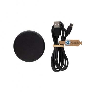 Logo trade promotional item photo of: Magnapad 15W RCS rplastic magnetic 3 in 1 charging pad
