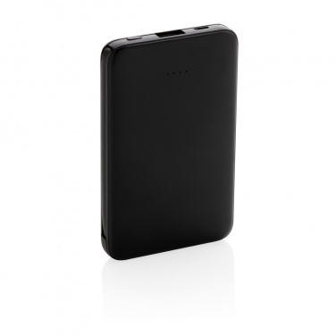 Logotrade promotional item picture of: 5.000 mAh Pocket Powerbank with integrated cables