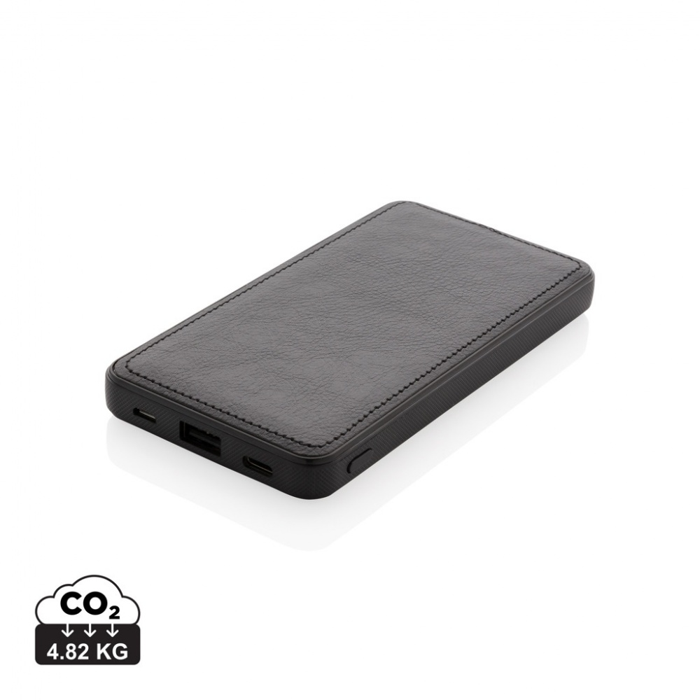 Logo trade advertising products picture of: Tusca 10.000 mAh PU powerbank