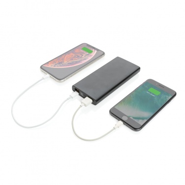 Logo trade corporate gifts picture of: Aluminium 18W 10.000 mAh PD Powerbank