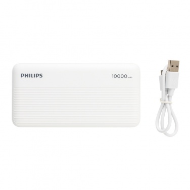 Logotrade promotional gift image of: Philips 10.000 mAh slim powerbank