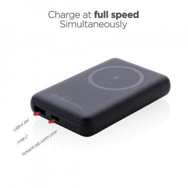 Logo trade promotional merchandise photo of: Urban Vitamin Los Altos RCS rplastic 5000mah powerbank