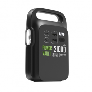 Logotrade promotional item picture of: Power Vault RCS rplastic 21000 mAh portable power station