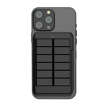 Logotrade business gifts photo of: Skywave RCS rplastic solar powerbank 5000 mAh 10W wireless