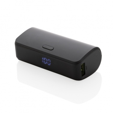 Logotrade promotional merchandise photo of: FlashCharge RCS rplastic 5000 mah fast charge powerbank