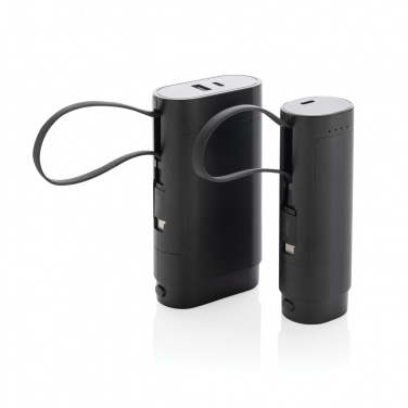 Logo trade promotional gift photo of: CycleCell 10,000 mah removable battery powerbank