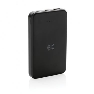 Logotrade advertising products photo of: RCS recycled plastic 5.000 mAh 5W wireless powerbank