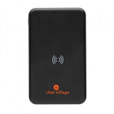Logotrade promotional merchandise photo of: RCS recycled plastic 5.000 mAh 5W wireless powerbank
