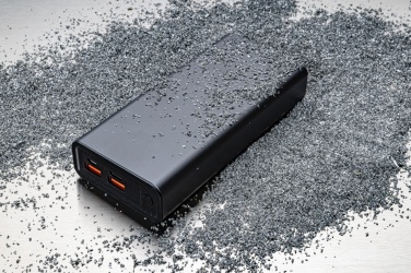 Logo trade promotional merchandise image of: Terra RCS recycled 20W aluminium powerbank 20.000 mAh