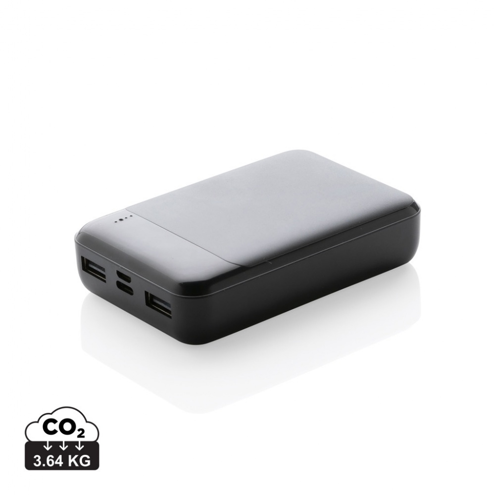 Logotrade corporate gift image of: RCS standard recycled plastic 10.000 mAh powerbank