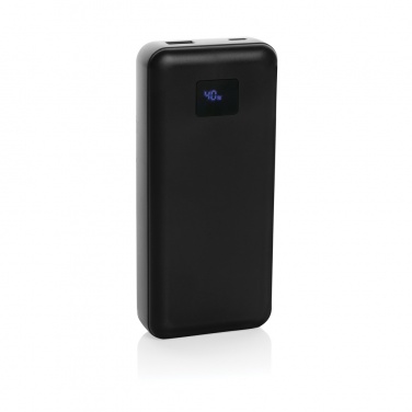 Logo trade corporate gift photo of: Gridley RCS rplastic 20000 65W laptop powerbank