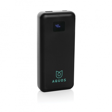 Logo trade corporate gifts picture of: Gridley RCS rplastic 20000 65W laptop powerbank