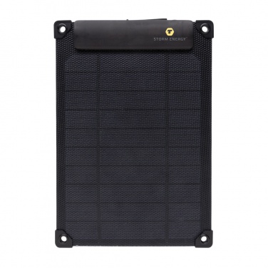 Logo trade promotional merchandise image of: Solarpulse rplastic portable solar panel 5W