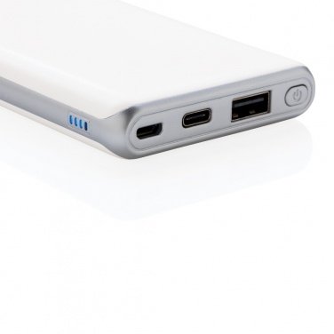 Logo trade advertising products picture of: Ultra fast 10.000 mAh powerbank with PD