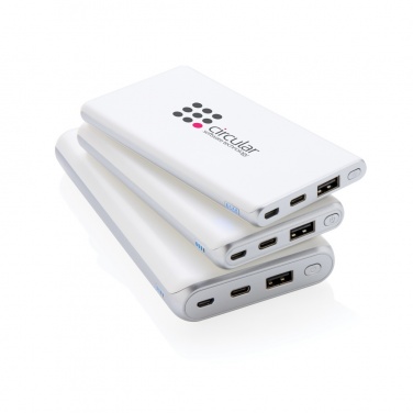 Logotrade promotional gift picture of: Ultra fast 10.000 mAh powerbank with PD