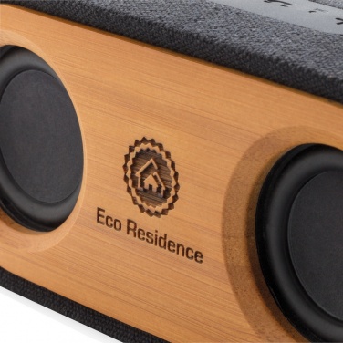 Logotrade business gifts photo of: Bamboo X double speaker